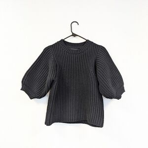 English Factory Black Knit Sweater